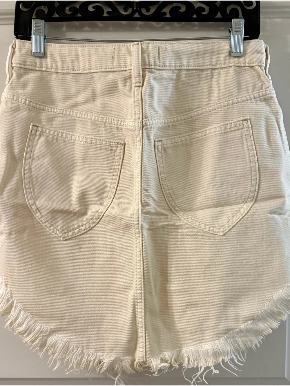 NWT-Free People We The Free Bailey Denim Mini Skirt-Size 26 & 27